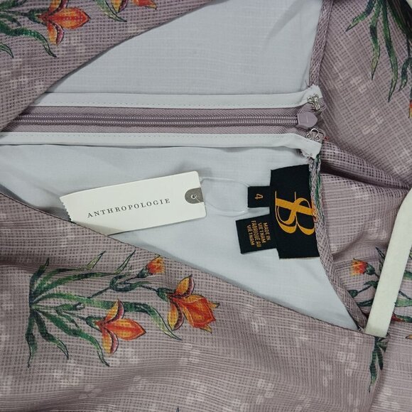 Anthropologie Sachin & Babi Isolde Sequined Maxi Dress Floral size 4 NEW - Picture 12 of 13